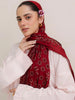 Behnaz Ajrak Hijab - Red Kashi