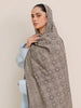 Huda Ajrak Hijab - Grey