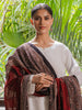 Ulfat Ajrak Chaadar- Two Tone - Red Kashi