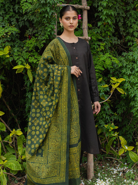 Behnaz Ajrak Chaadar - Green