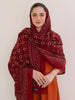 Huda Ajrak Hijab - Red Kashi