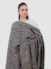 Huda Ajrak Chaadar - Grey