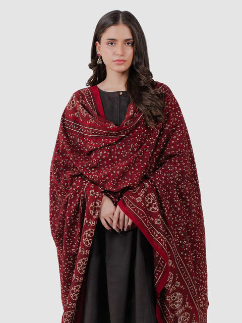 Hiba Ajrak Chaadar - Red Kashi TASSUR