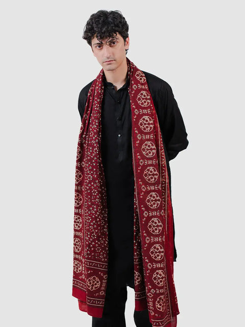 Hiba Ajrak Chaadar - Red Kashi (For Him) TASSUR