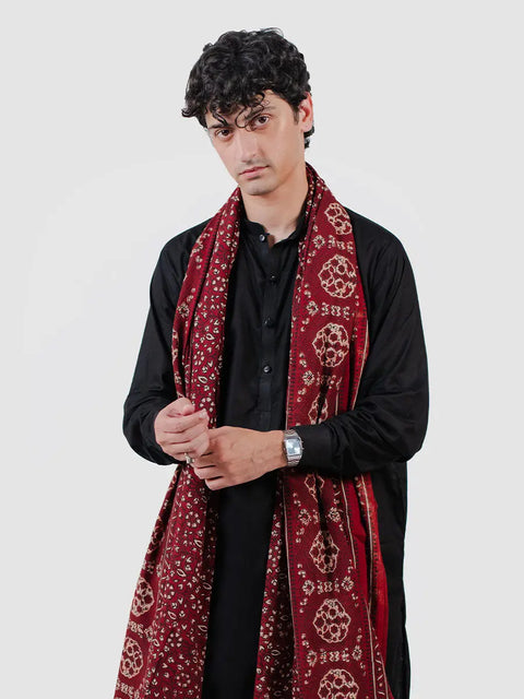 Hiba Ajrak Chaadar - Red Kashi (For Him) TASSUR