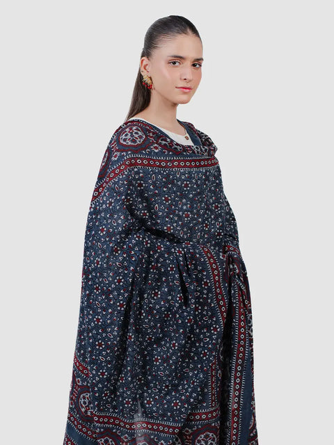 Hiba Ajrak Chaadar - Blue Kashi TASSUR