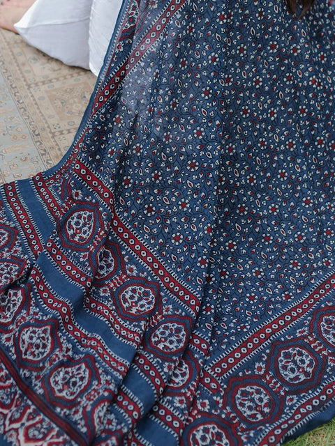 Hiba Ajrak Chaadar - Blue Kashi TASSUR