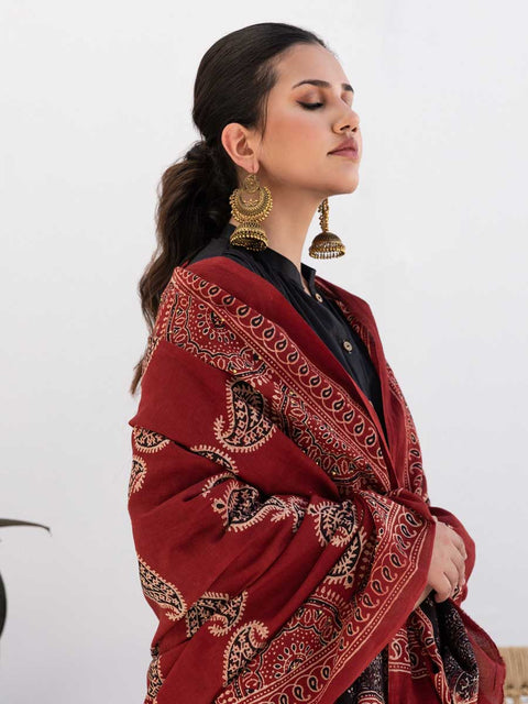 Naqsh Ajrak Chaadar